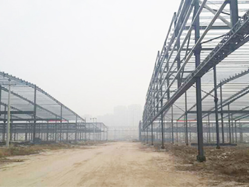 佛山家具建材城钢结构...